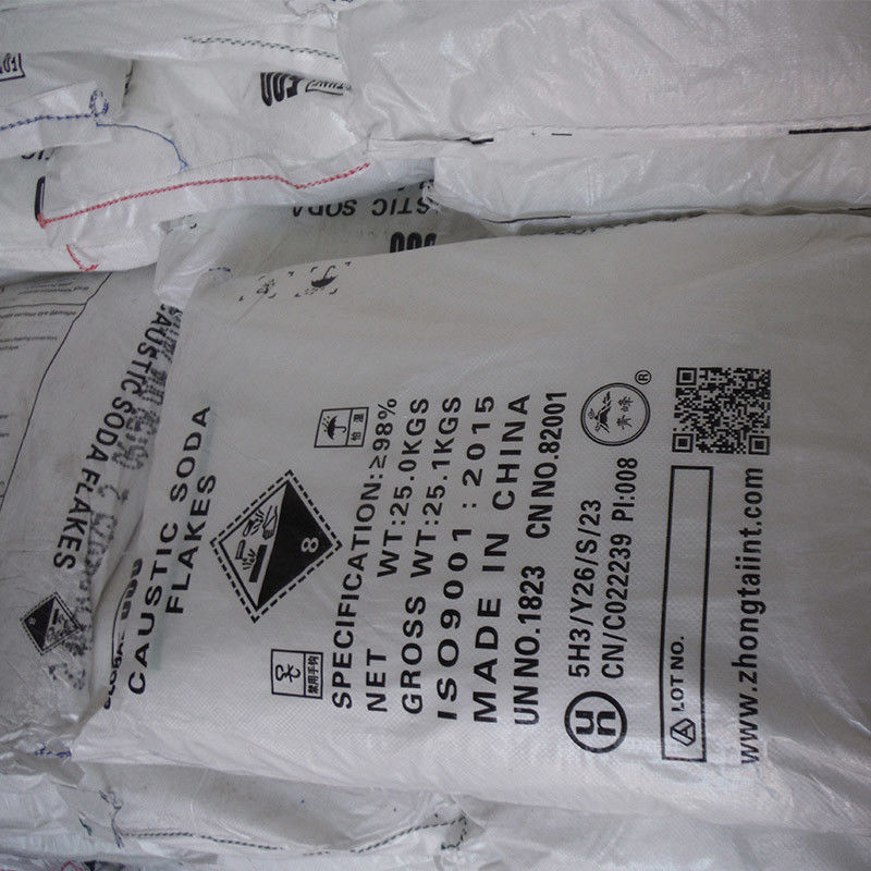 Kaustische Soda 99 Naoh 1310 73 2 Weiß Durchsichtig 25 kg/Tasche Kaustische Soda Flakes